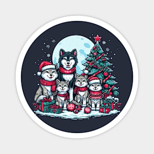 MERRY FOXXY CHRISTMAS Magnet